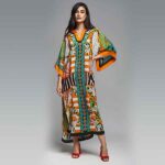 Maxi-Silk-Kaftan